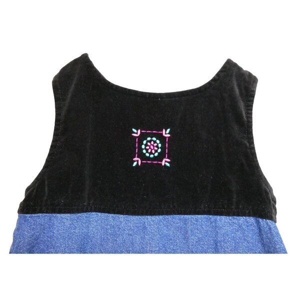 Lot of 2 Vintage Toddler Girl Size 3T Dresses Just Friend and Bow Age - Picture 9 of 9